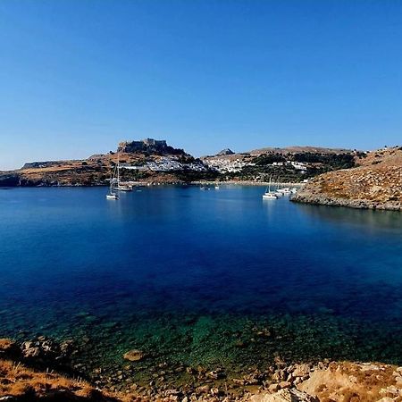The Olive Tree Villa Lindos Exterior foto